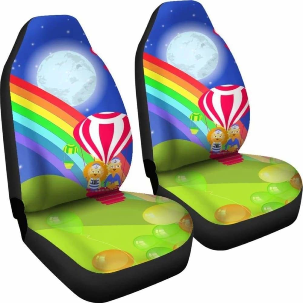 Rainbow Car Seat Covers 32 174914 - YourCarButBetter
