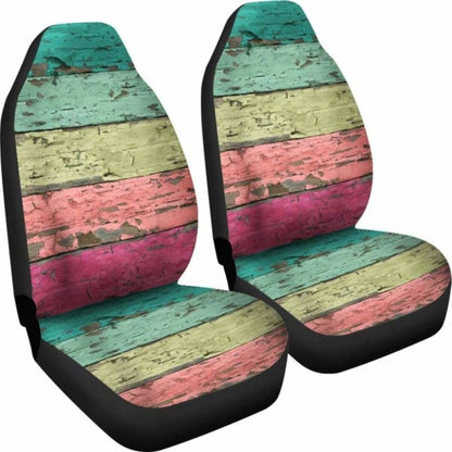 Rainbow Pastel Car Seat Covers 174914 - YourCarButBetter