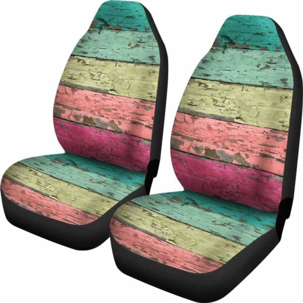 Rainbow Pastel Car Seat Covers 174914 - YourCarButBetter