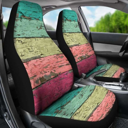 Rainbow Pastel Car Seat Covers 174914 - YourCarButBetter