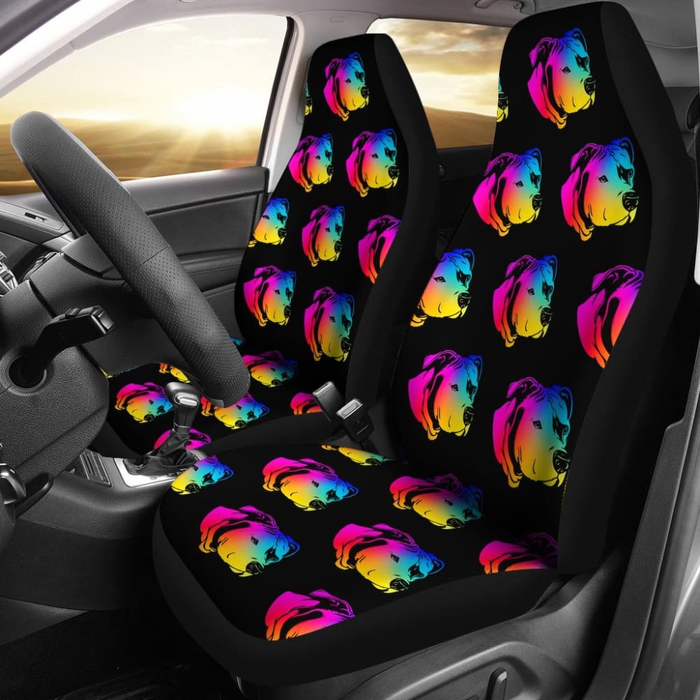 Rainbow Pit Car Seat Covers 174510 - YourCarButBetter