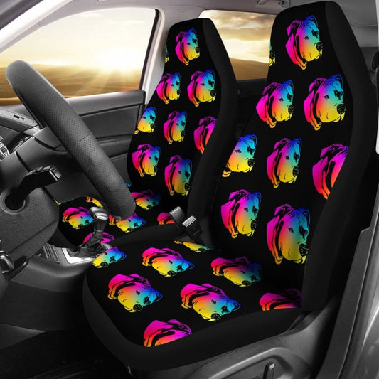 Rainbow Pit Car Seat Covers 174510 - YourCarButBetter