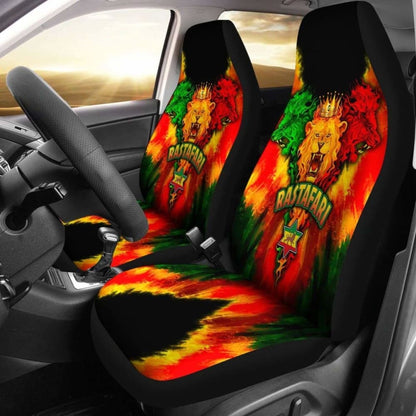 Rastafari Car Seat Covers - Lion Power - 15 192609 - YourCarButBetter