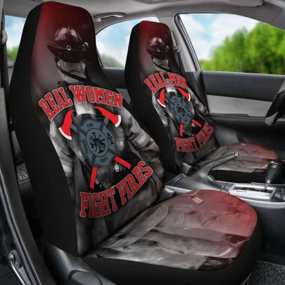 Real Firefighters Car Seat Covers - Firefighter Bestseller 101211