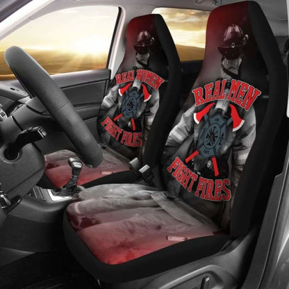 Real Firefighters Car Seat Covers - Firefighter Bestseller 101211