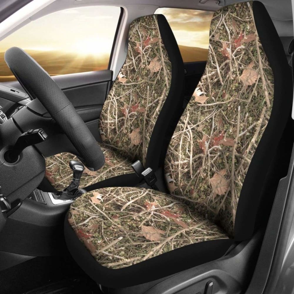 Realistic Hunting Camo Car Seat Cover 112608