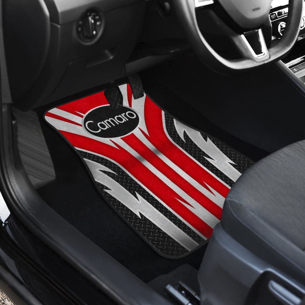 Red Camaro Car Floor Mats 211901 - YourCarButBetter