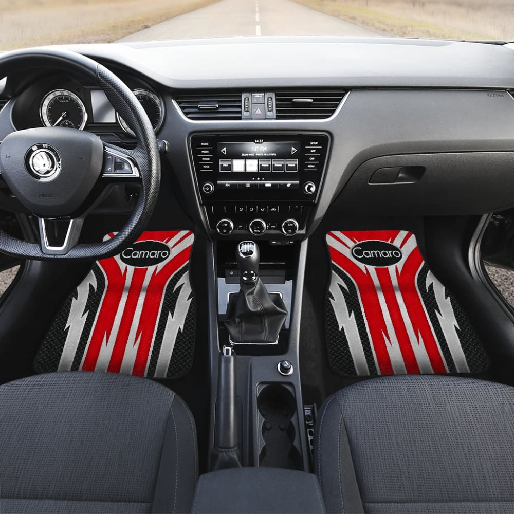 Red Camaro Car Floor Mats 211901 - YourCarButBetter