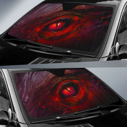 Red Dragon Eye Custom Car Accessories Car Auto Sun Shades 211301 - YourCarButBetter