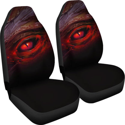 Red Dragon Eye Custom Car Accessories Car Seat Covers 211301 - YourCarButBetter