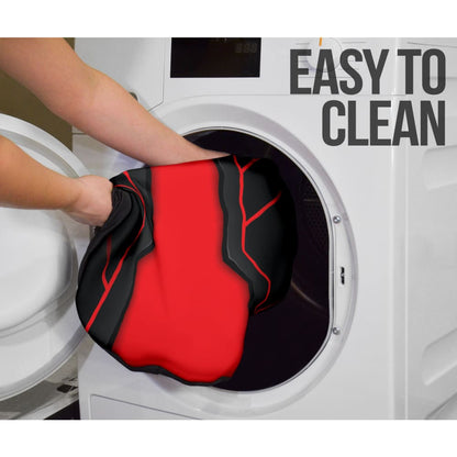 Red Mitsubishi Inspired Car Seat Covers Custom 2 210401 - YourCarButBetter
