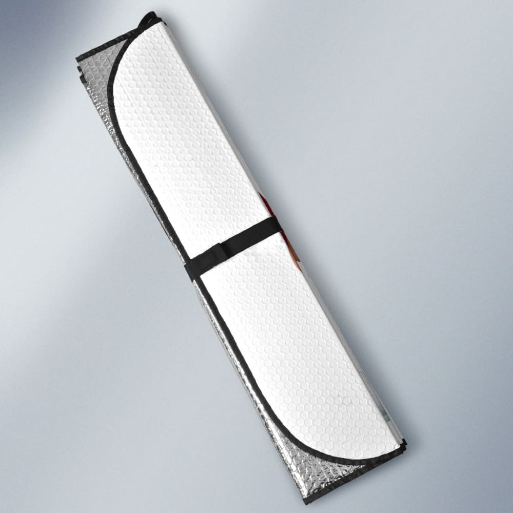 Red M&M Chocolate Auto Sun Shades 094201 - YourCarButBetter