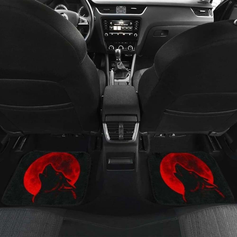 Red Moon Wolf Car Mats 202004
