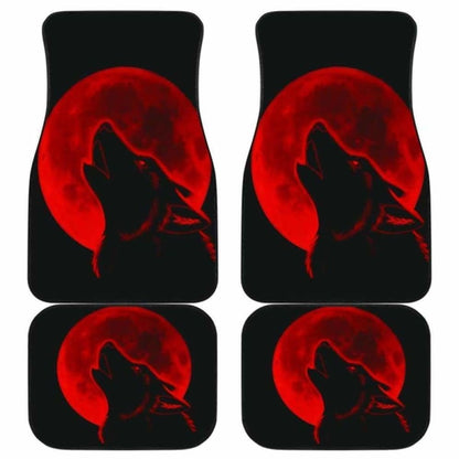 Red Moon Wolf Car Mats 202004