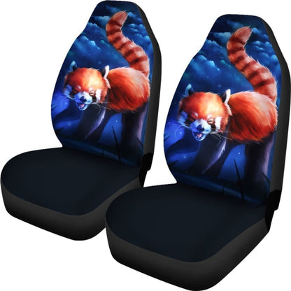 Red Raccoon Animal Car Seat Covers 174510 - YourCarButBetter