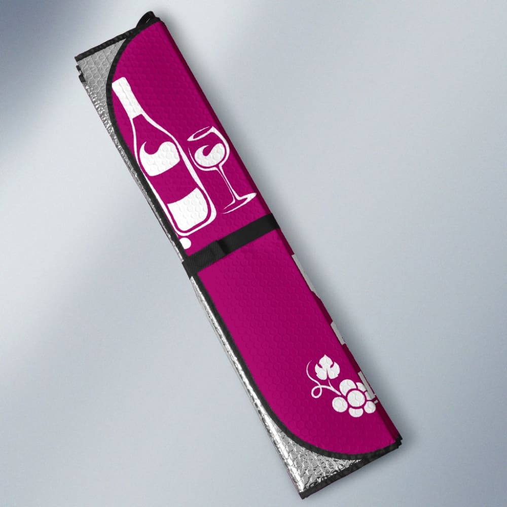 Red Wine Custom Car Decoration Car Auto Sun Shades 210701 - YourCarButBetter