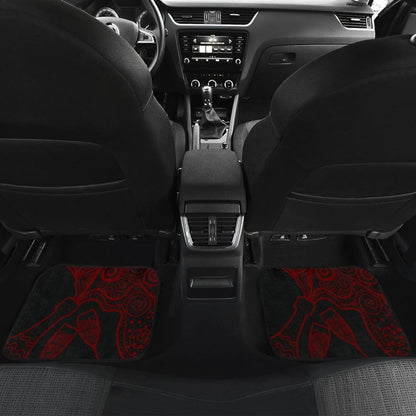 Red Wine for Wine Lovers Car Floor Mats 211804 - YourCarButBetter