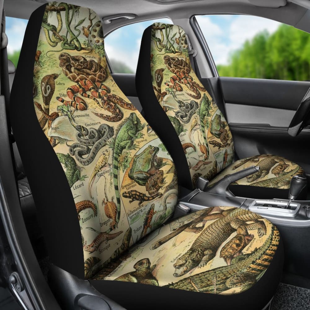 Reptiles Car Seat Cover 210103 - YourCarButBetter