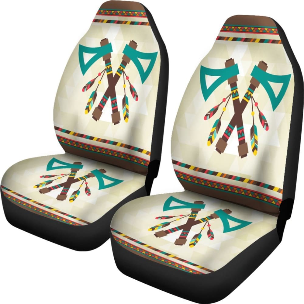 Retro Seamless Native Car Seat Cover 093223 - YourCarButBetter