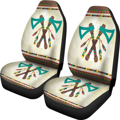 Retro Seamless Native Car Seat Cover 093223 - YourCarButBetter