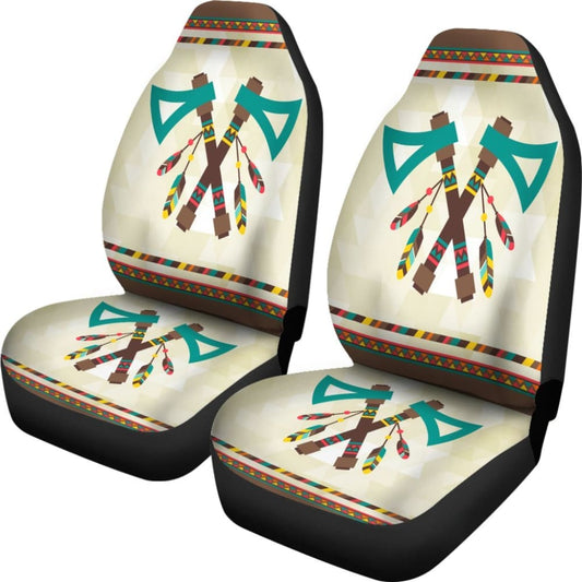 Retro Seamless Native Car Seat Cover 093223 - YourCarButBetter