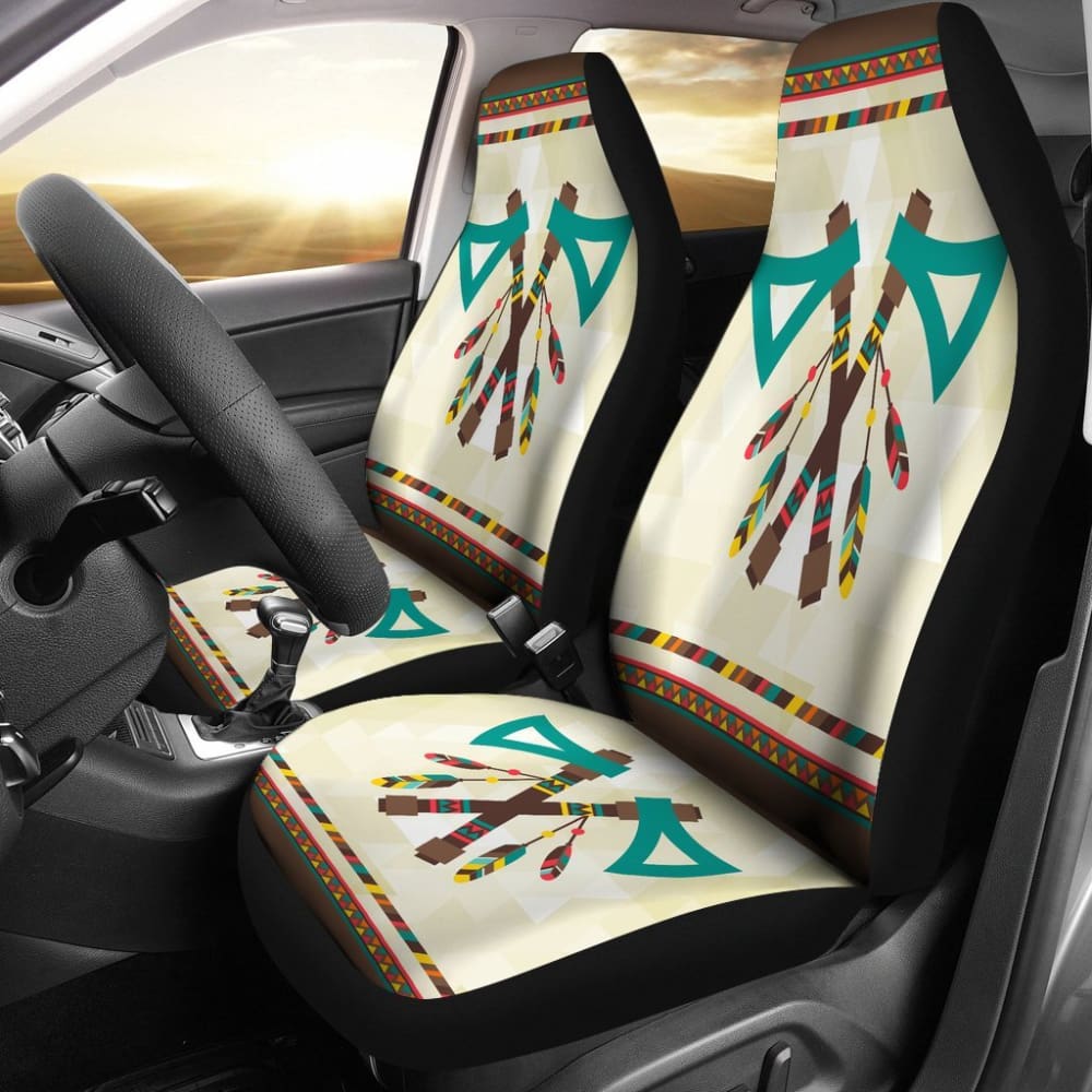 Retro Seamless Native Car Seat Cover 093223 - YourCarButBetter