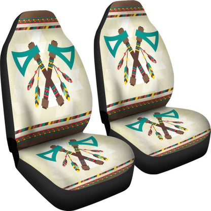 Retro Seamless Native Car Seat Cover 093223 - YourCarButBetter