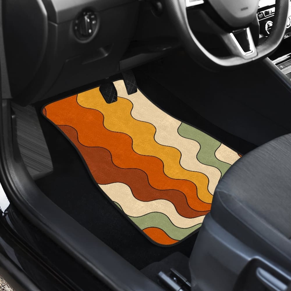 Retro Vibes Car Floor Mats 094201 - YourCarButBetter