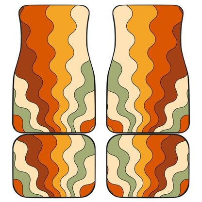 Retro Vibes Car Floor Mats 094201 - YourCarButBetter
