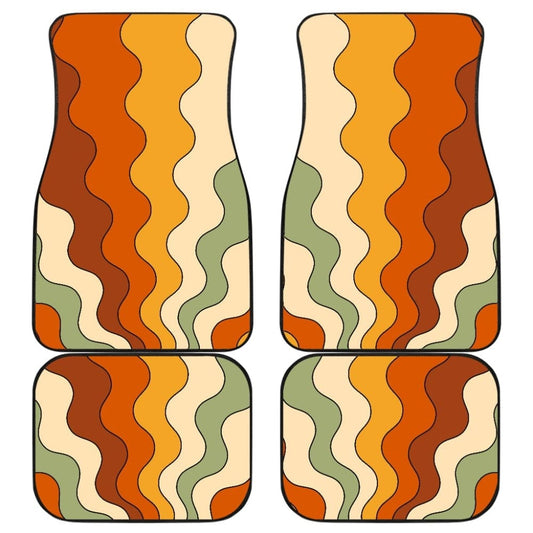 Retro Vibes Car Floor Mats 094201 - YourCarButBetter