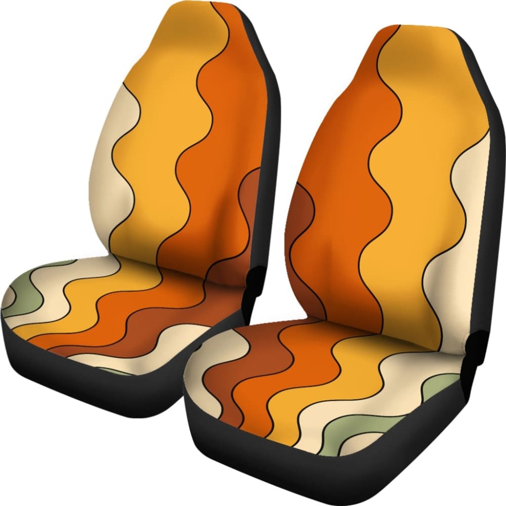 Retro Vibes Car Seat Covers 094201 - YourCarButBetter