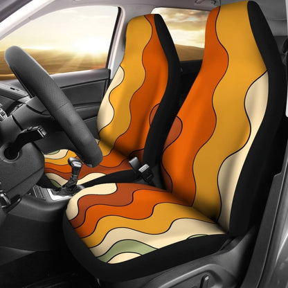 Retro Vibes Car Seat Covers 094201 - YourCarButBetter