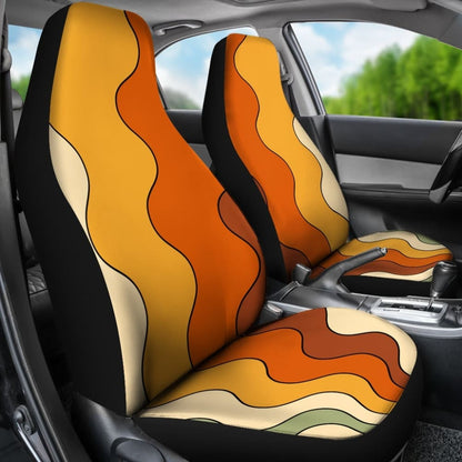Retro Vibes Car Seat Covers 094201 - YourCarButBetter