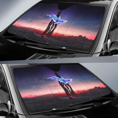 Ride Vintage Car Dolphin Journey Car Sun Shade 085424 - YourCarButBetter