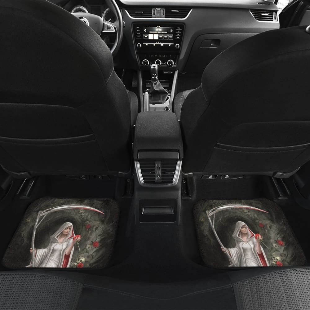 Romantic And Deadly Queen Grim Reaper Car Floor Mats 210603 - YourCarButBetter