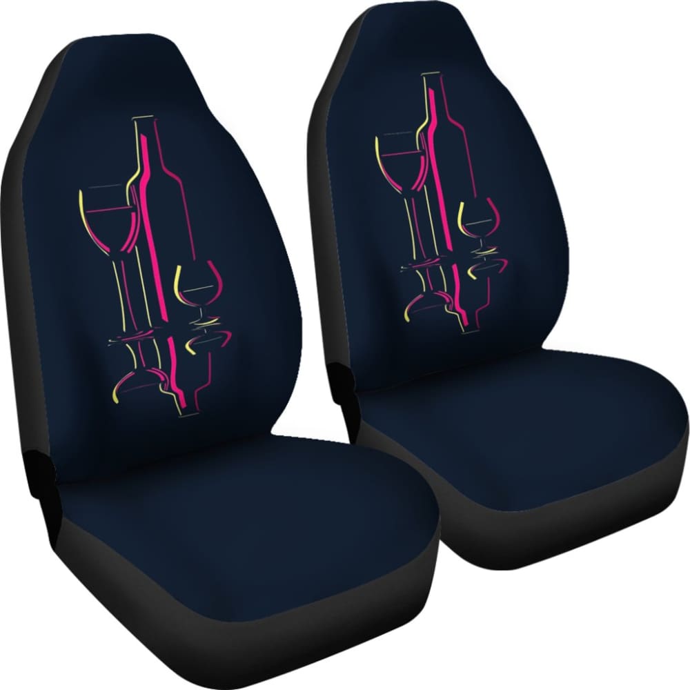 Romatic Red Wine Car Seat Covers 211804 - YourCarButBetter