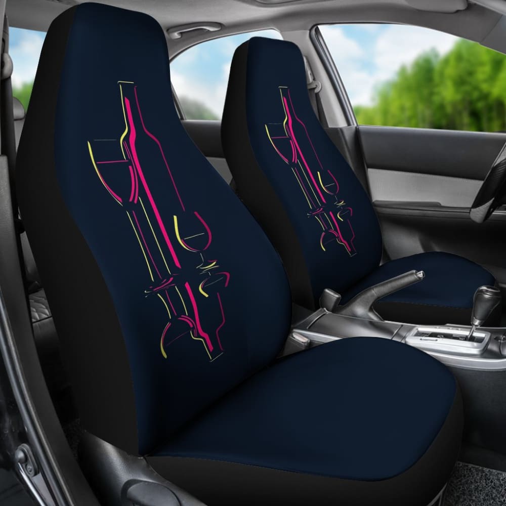 Romatic Red Wine Car Seat Covers 211804 - YourCarButBetter