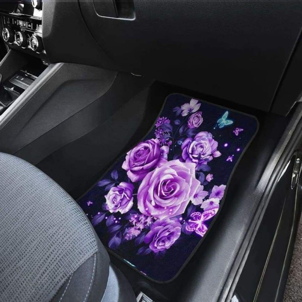Rose Beauty Art Flowers Car Floor Mats 202905