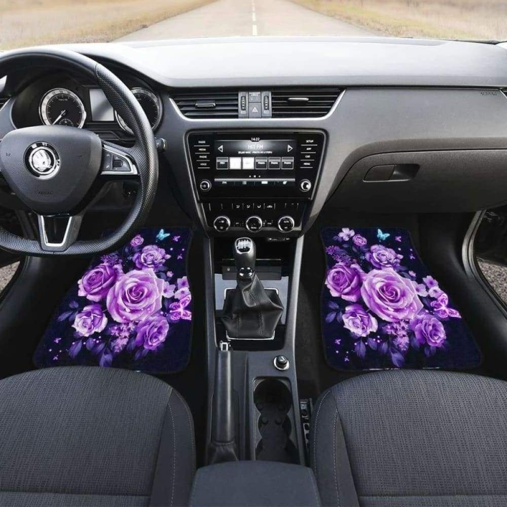 Rose Beauty Art Flowers Car Floor Mats 202905