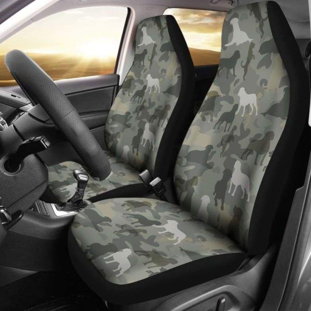Rottweiler Camo Car Seat Covers 201309