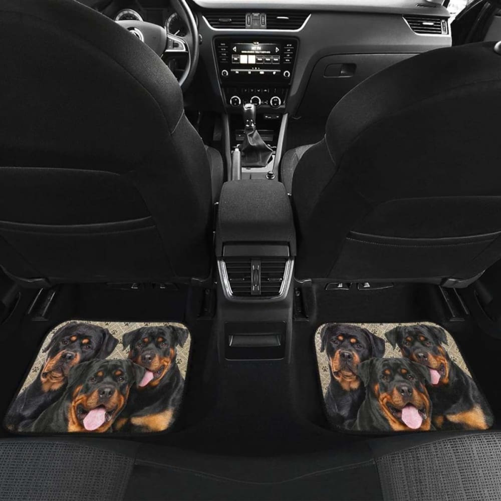 Rottweiler Car Floor Mats For Rottweiler Dog Lover 223609