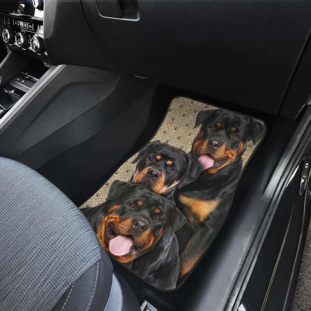 Rottweiler Car Floor Mats For Rottweiler Dog Lover 223609