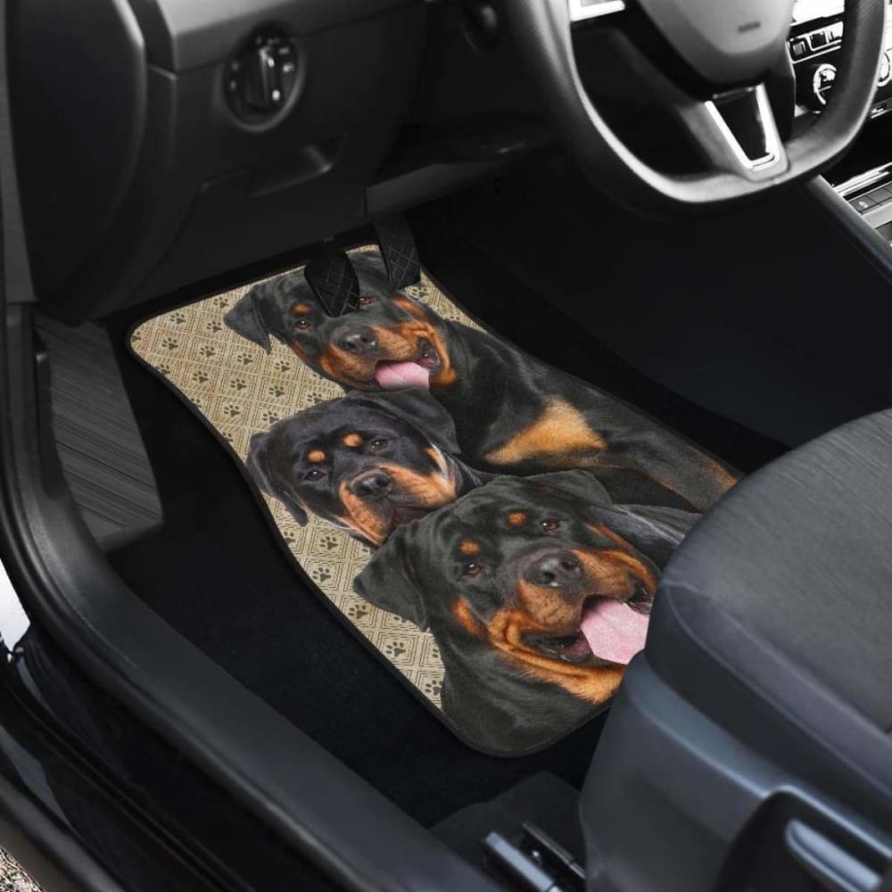 Rottweiler Car Floor Mats For Rottweiler Dog Lover 223609