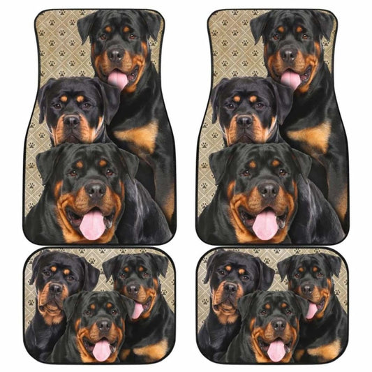 Rottweiler Car Floor Mats For Rottweiler Dog Lover 223609