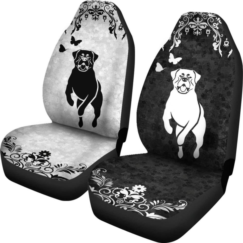 Rottweiler - Car Seat Covers 174510 - YourCarButBetter