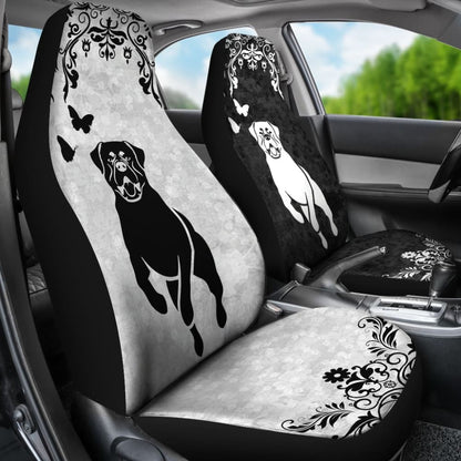 Rottweiler - Car Seat Covers 174510 - YourCarButBetter