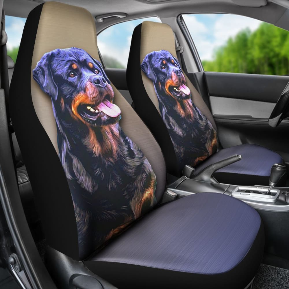 Rottweiler Car Seat Covers 211203