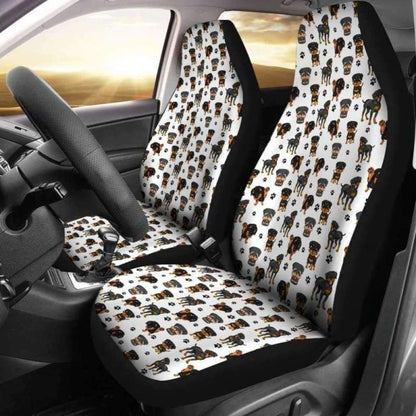 Rottweiler Car Seat Covers (Set of 2) 201309