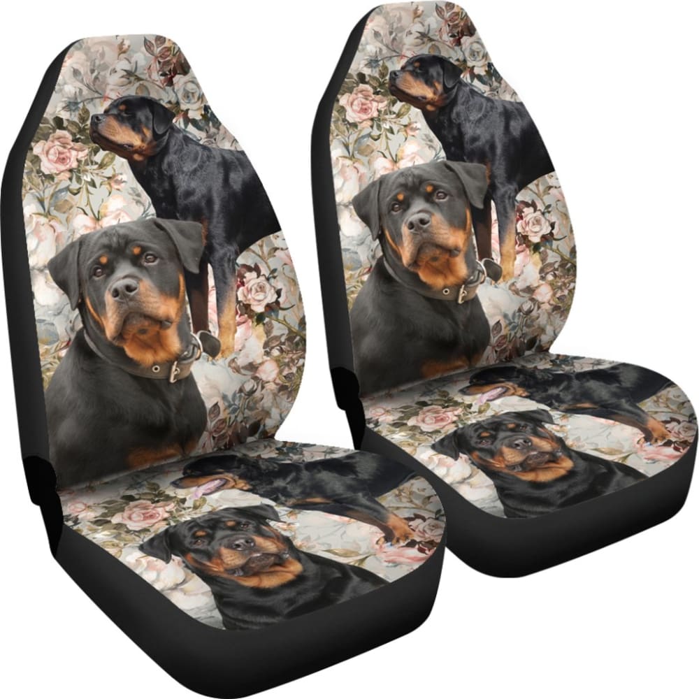 Rottweiler Dog Christmas Birthday Gift - Car Seat Covers 174510 - YourCarButBetter