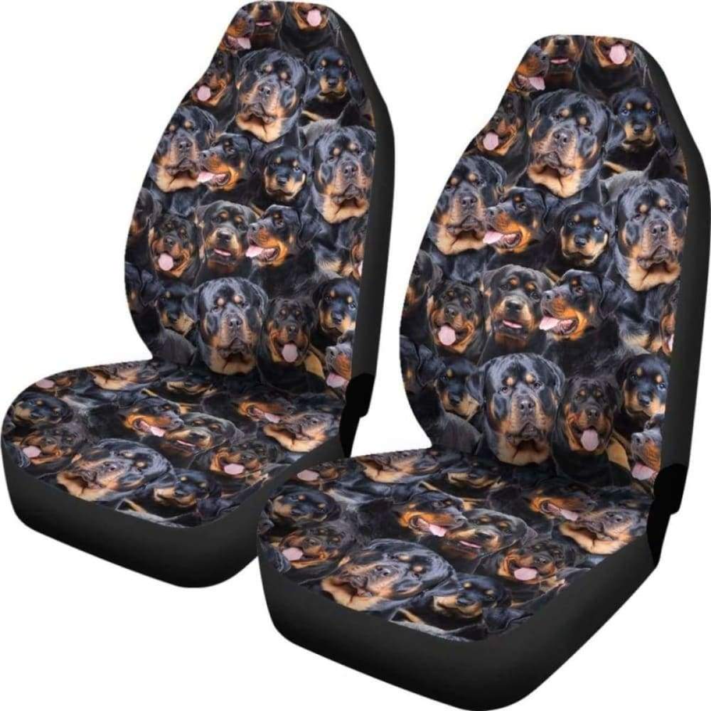 Rottweiler Full Face Car Seat Covers 201309